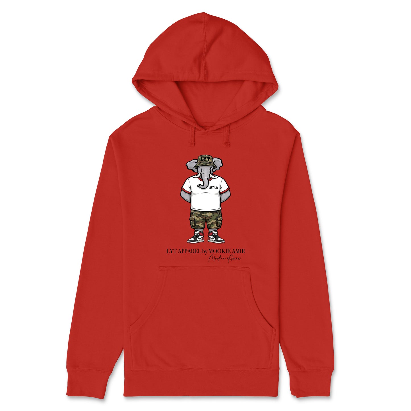 LYT Elephant Camo Logo Hoodie