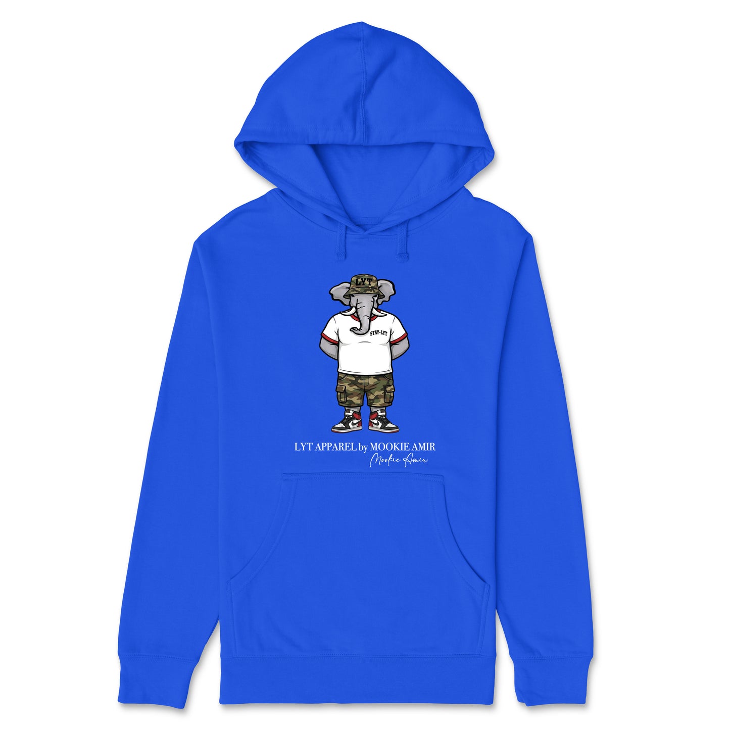LYT Elephant Camo Logo Hoodie