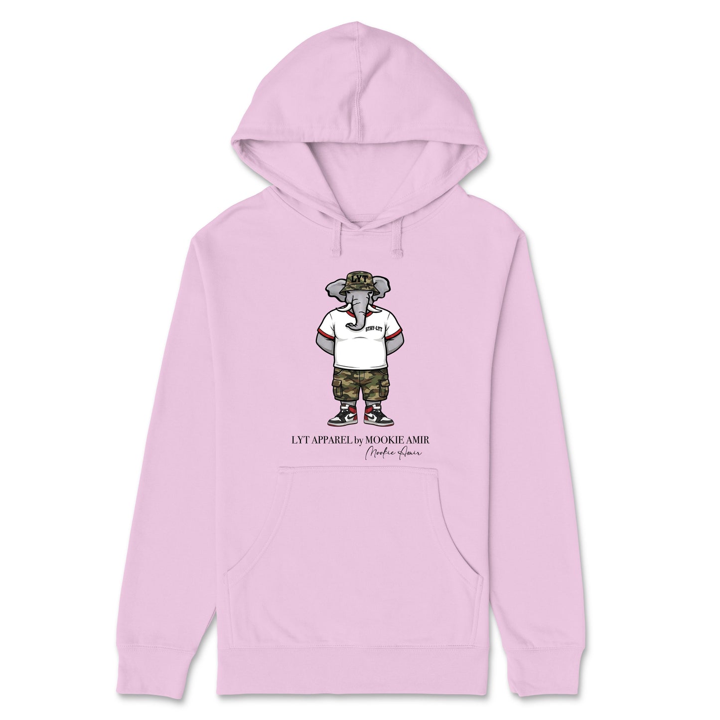 LYT Elephant Camo Logo Hoodie