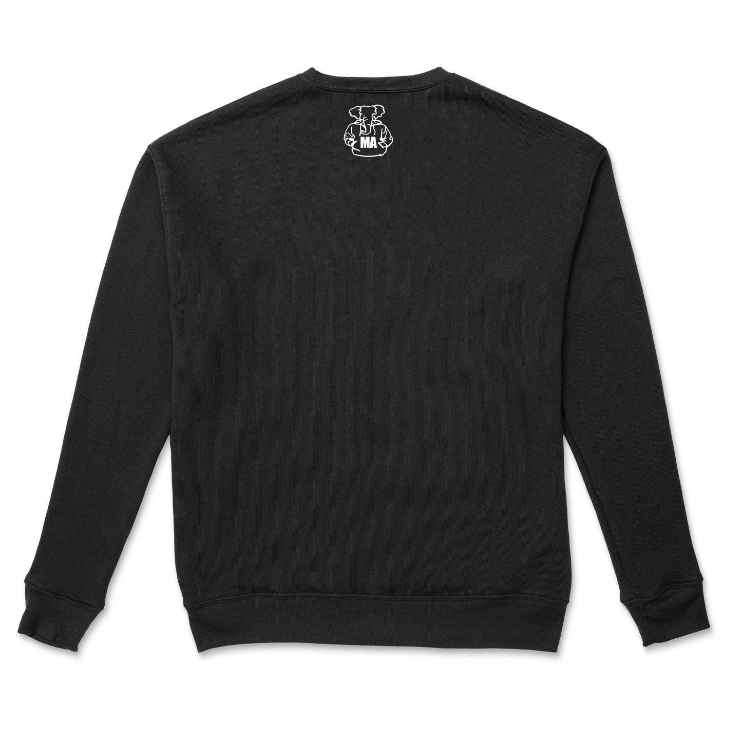 LYT APPAREL- LYT BLK Crewneck (Red/White)