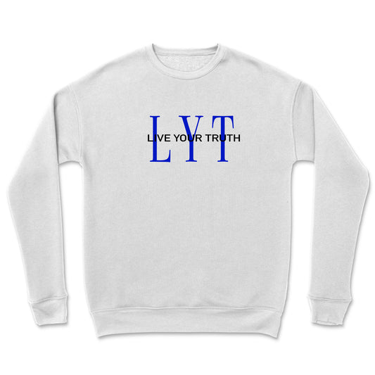 LYT APPAREL- LYT WHT Crewneck (Royal/Black)