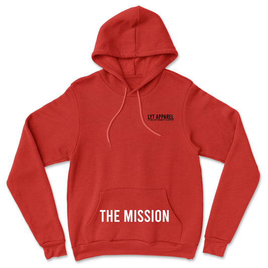 The Mission Hoodie (Red/Black/White)