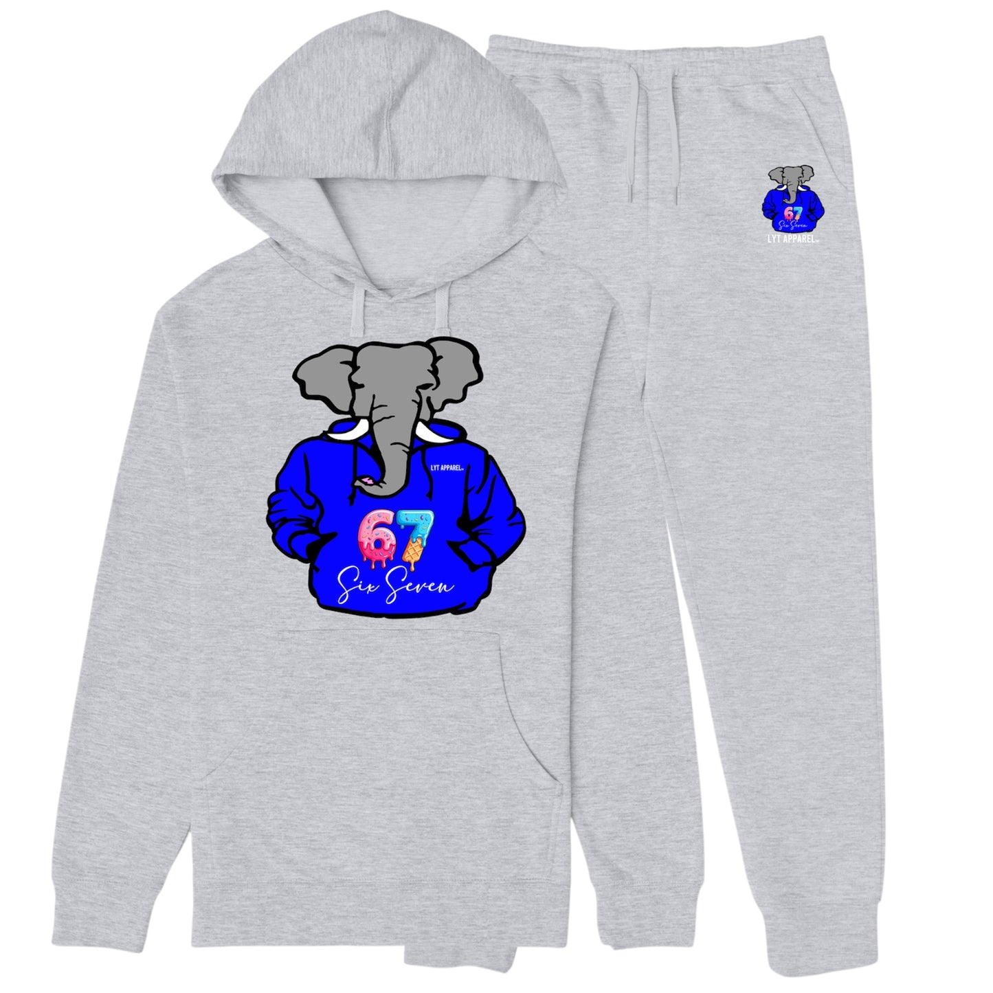 Kids Grey/Blue sweatsuits