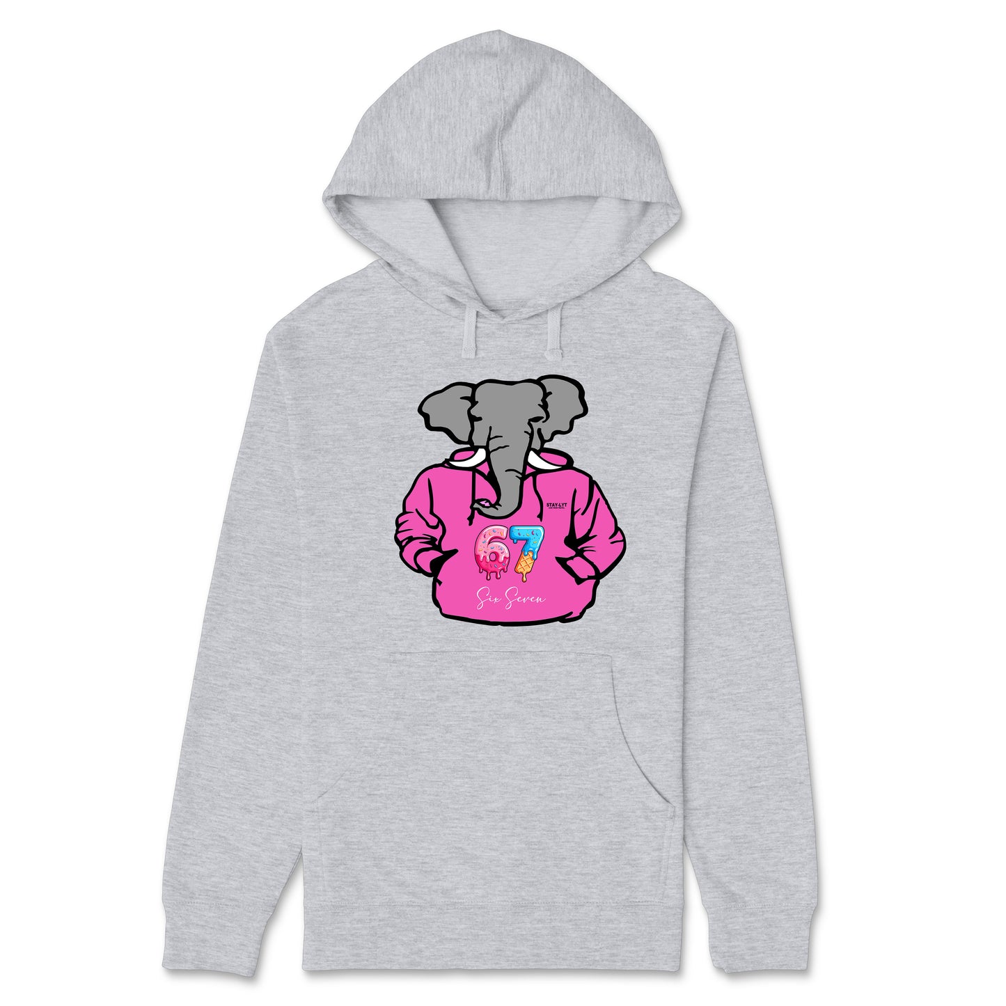 Kids Grey/Pink sweatsuits